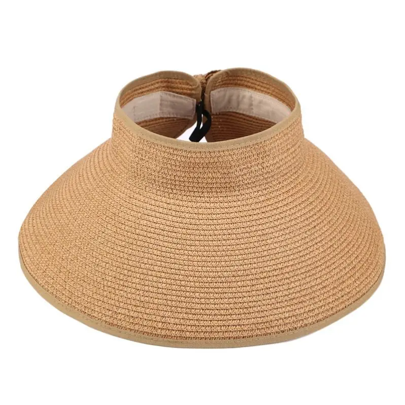 
Foldable Sun Visor Hats For Women Summer Wide Brim Hat UV Protection Cap 