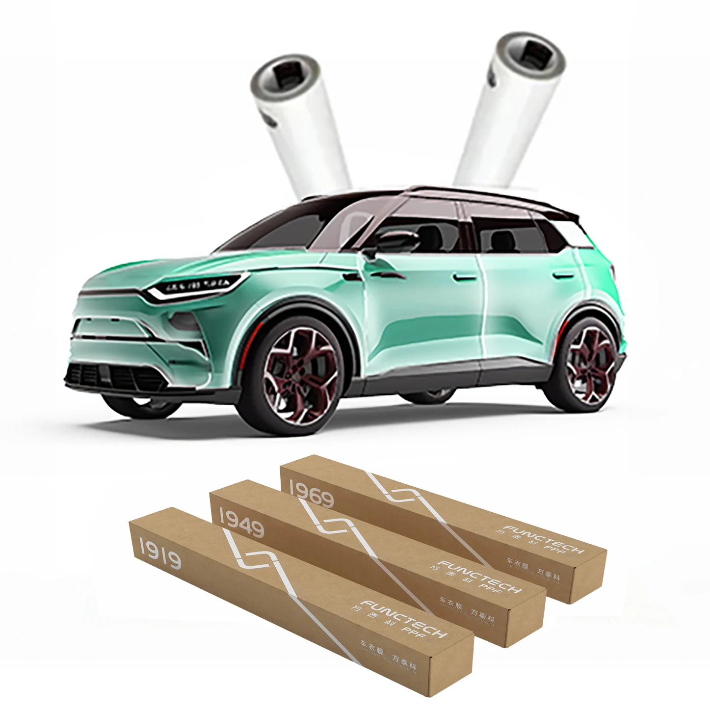 Crystal Clear TPU PPF with High Gloss Finish and Self Adhesive Application for Seamless Installation and Superior Protection