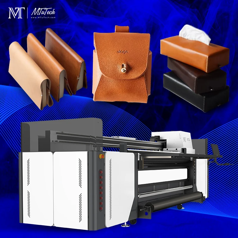 MTuTech 2m Large Format Hybrid UV Printer for Wood Glass Metal Foam Board Printing
