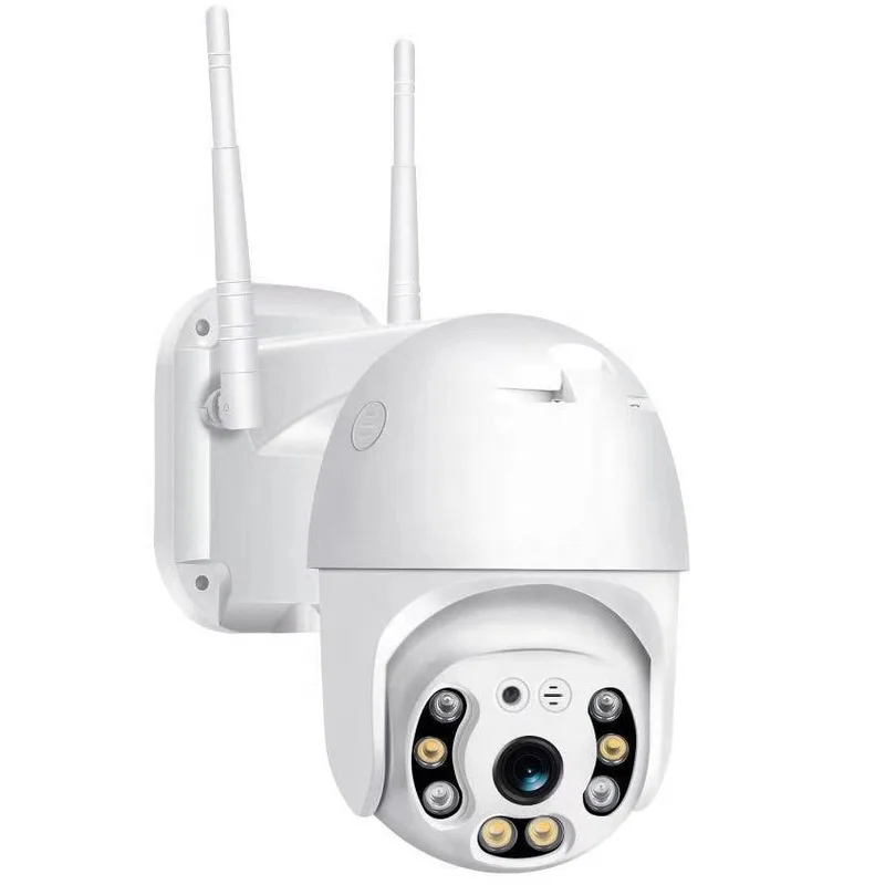 1080P 4MM Wifi CCTV Camera Outdoor Dome Security Surveillance Wireless IP Camera Colorful In Night
