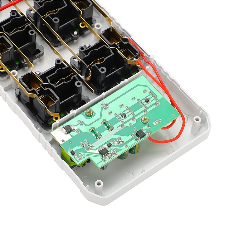 Multifunction Electric Outlet Universal 8 socket with 4USB Plug Multi Power Strip Surge Protector Extension Cord Socket