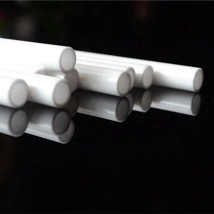 Industrial Application, aluminum ceramic tube with one hole