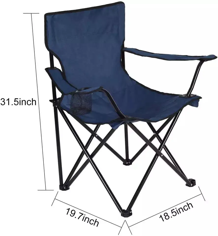Hot Sale Customized durable Outdoor indoor camping chair Lightweight Folding Beach Camping Chair