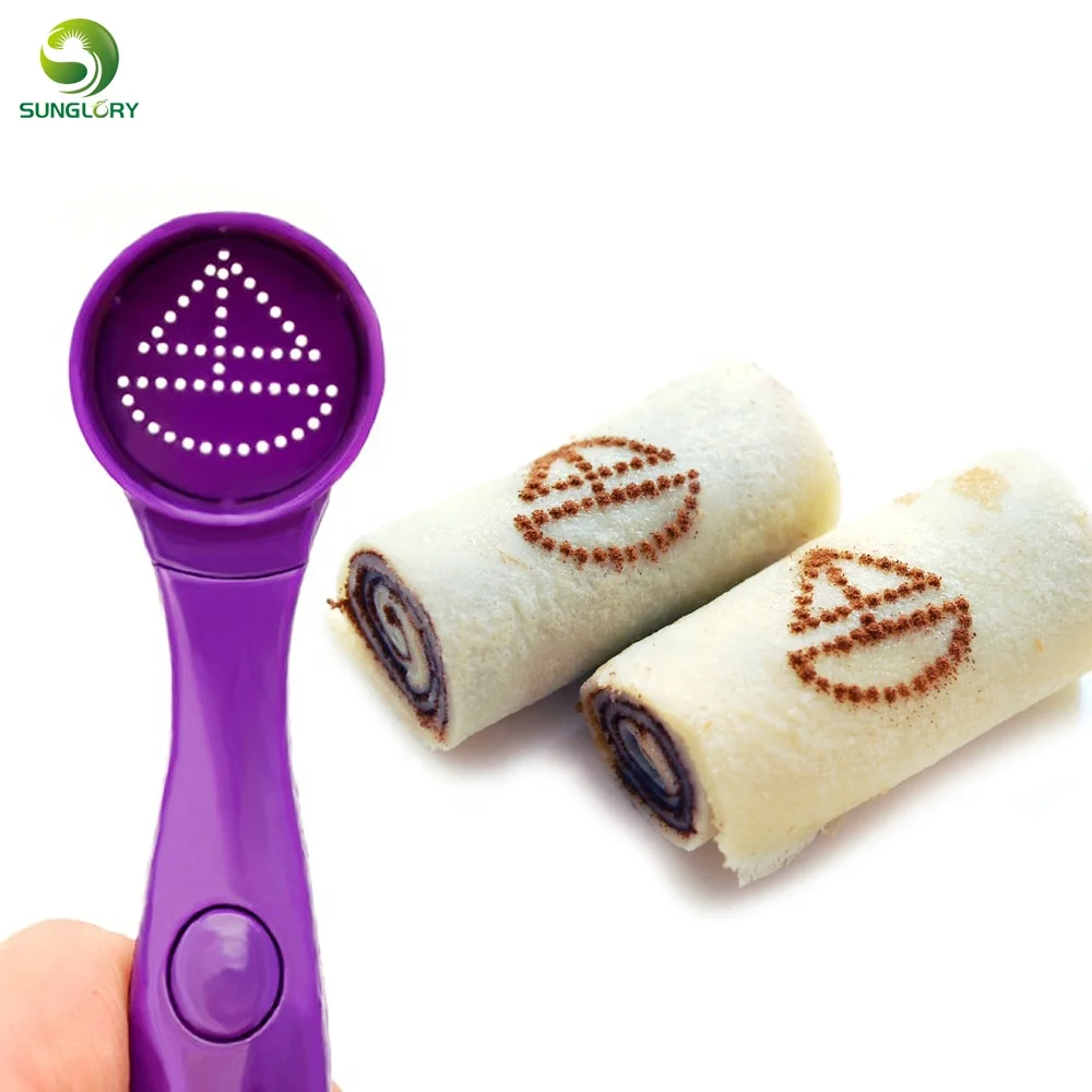 Инструменты для кофе электрическая ручка латте волшебная ложка специй резьбы инструменты выпечки кондитерские форма украшения торта