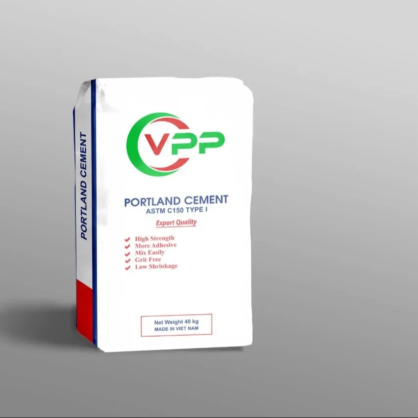 Тонн цемента серый цвет прочность 42 5 сжатия индивидуальный логотип VPP цемент вьетнамский Тип II ASTM C150