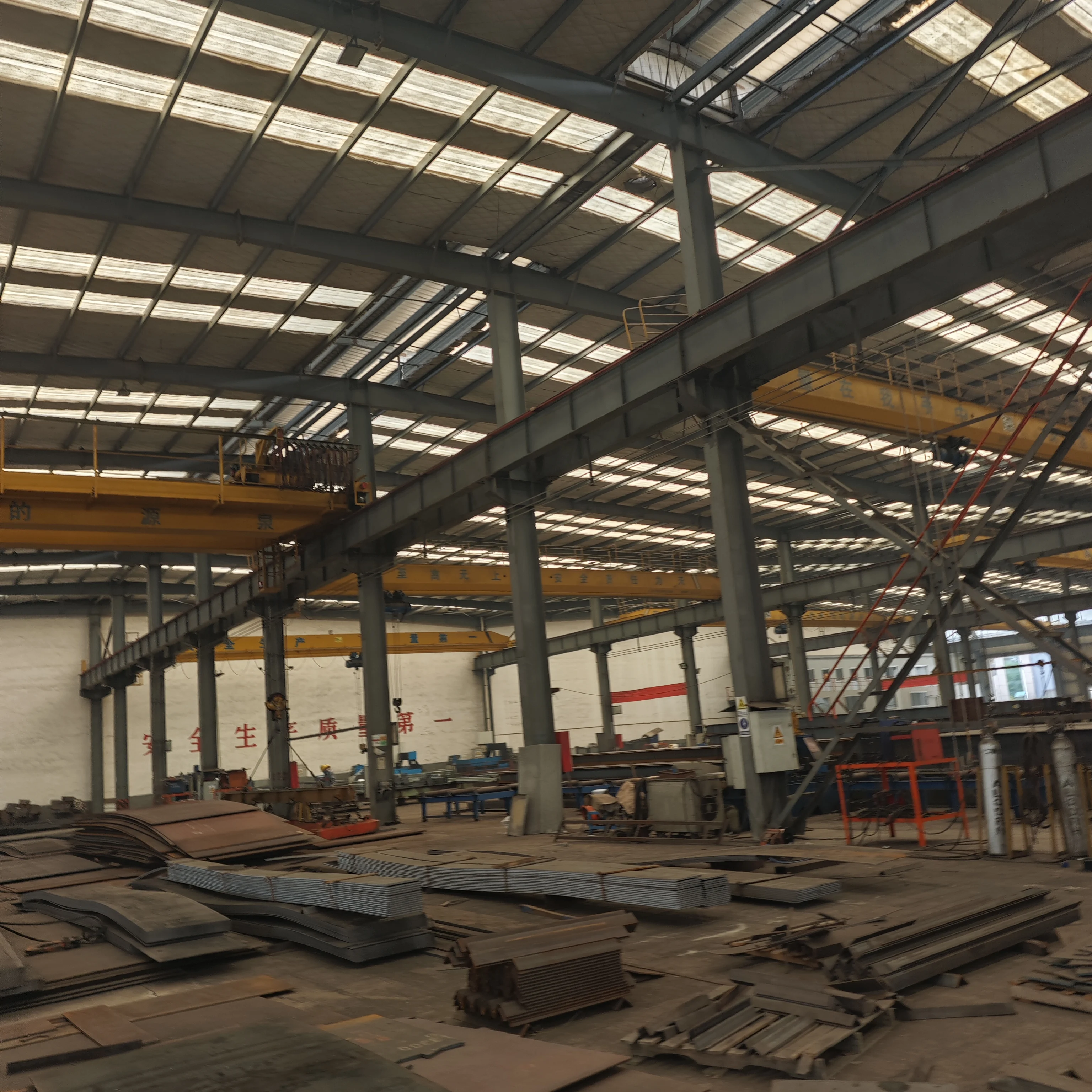 Metal Frame Construction prefabricated Factory Building Plans steel Structure For Warehouse