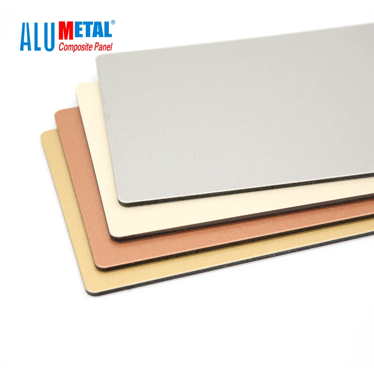 ISO certificate alu sheet metal cladding composite panel aluminium exterior wall decorative aluminum composite panel