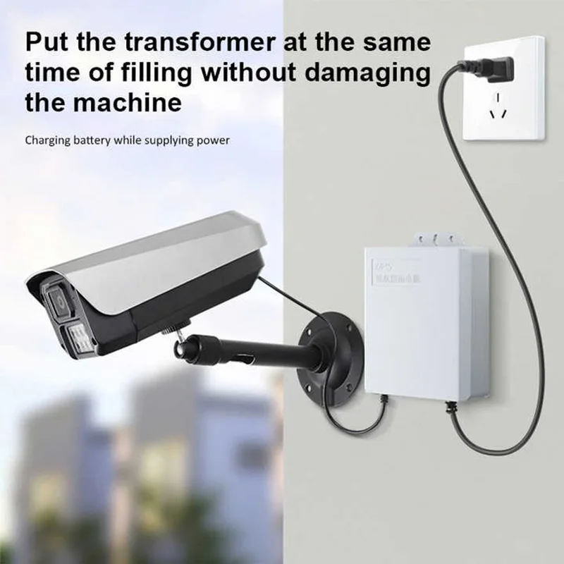 Wistino outdoor camera router dedicated power supply 5400 mAh lithium battery uninterruptible power supply