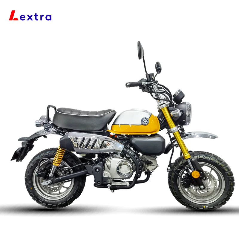 Lextra высококачественный мотоцикл 150cc ретро классический бензиновый спортивный прямые поставки винтажный желтый MK150