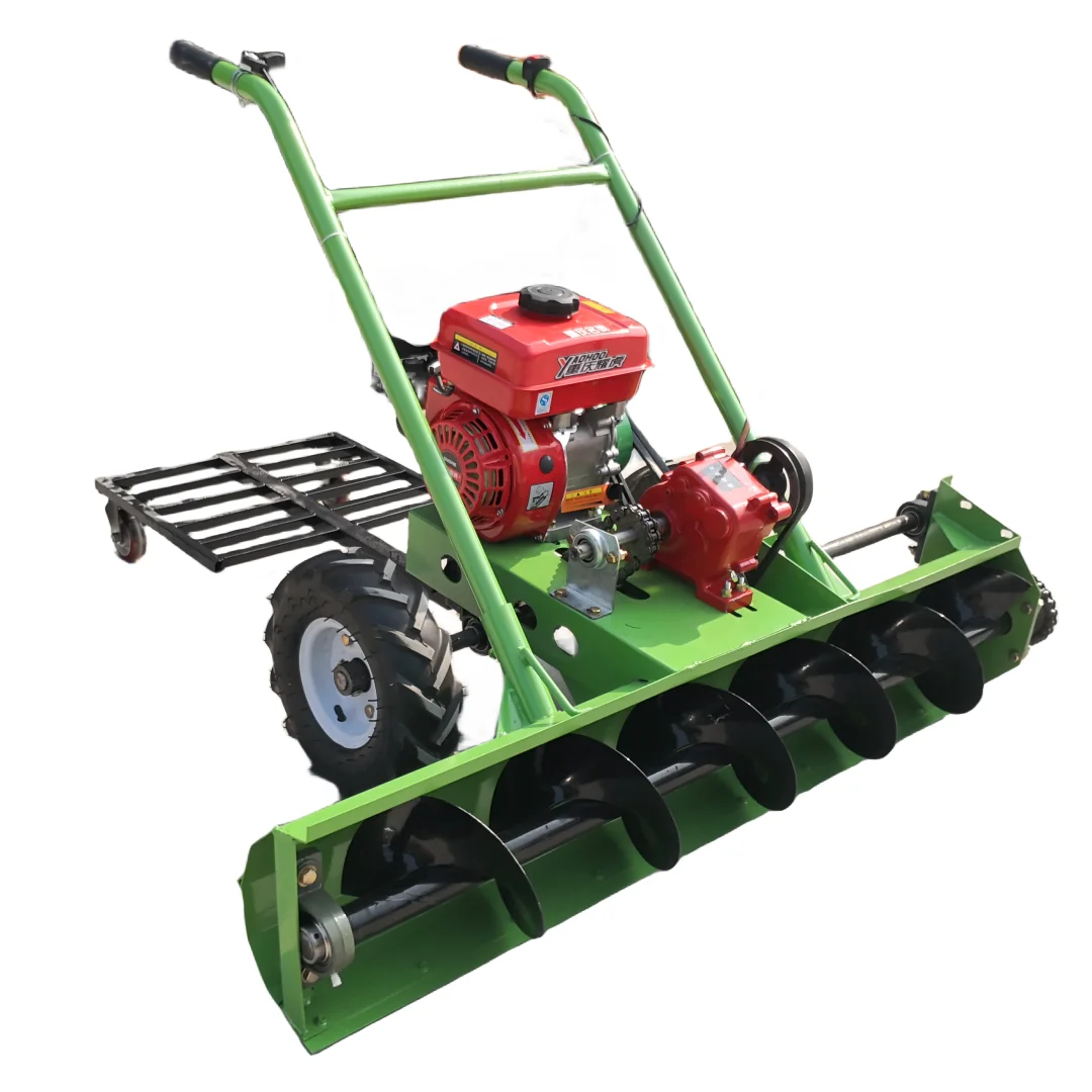 Small snow blower attachment gasoline snow blower