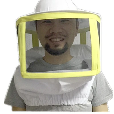 Новый стиль, белая пряжа, пчеловодческая шляпа, пчелиная вуаль для пчеловодства