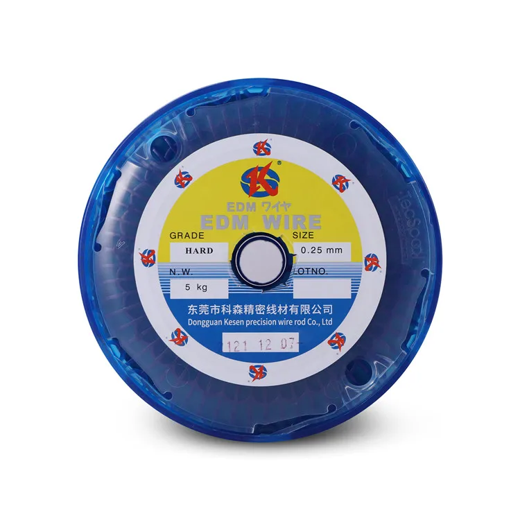 Good Quality 0.25mm EDM Brass Wire CNC Cutting Galvanized Wire 160k For Cut Machines