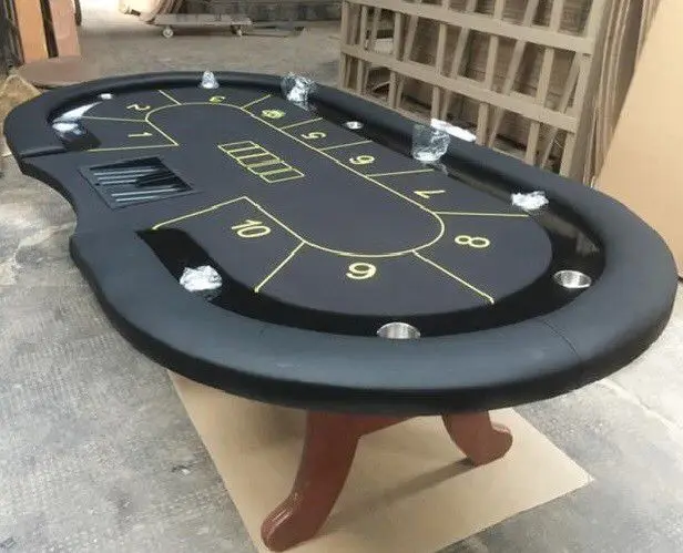 96 Inch Deluxe Casino Grade Heavy Duty Professional Texas Holdem Poker Table