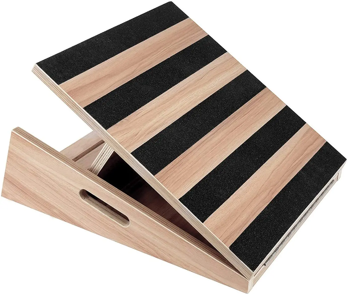 Professional Wooden Slant Board Exercise Rehabilitation Adjustable Incline Calf Stretch Board