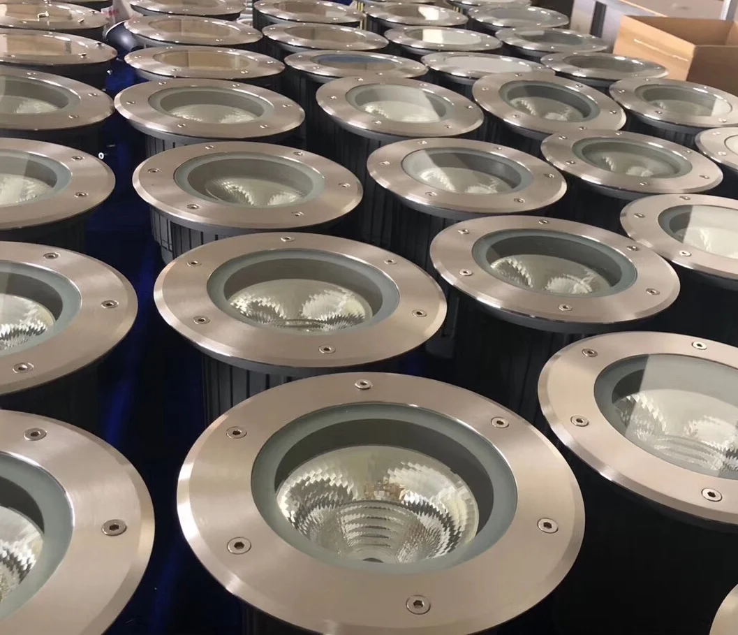 led underground light 18w 24w 36w 54w 72w high quality SMD fiber optic lighting for garden