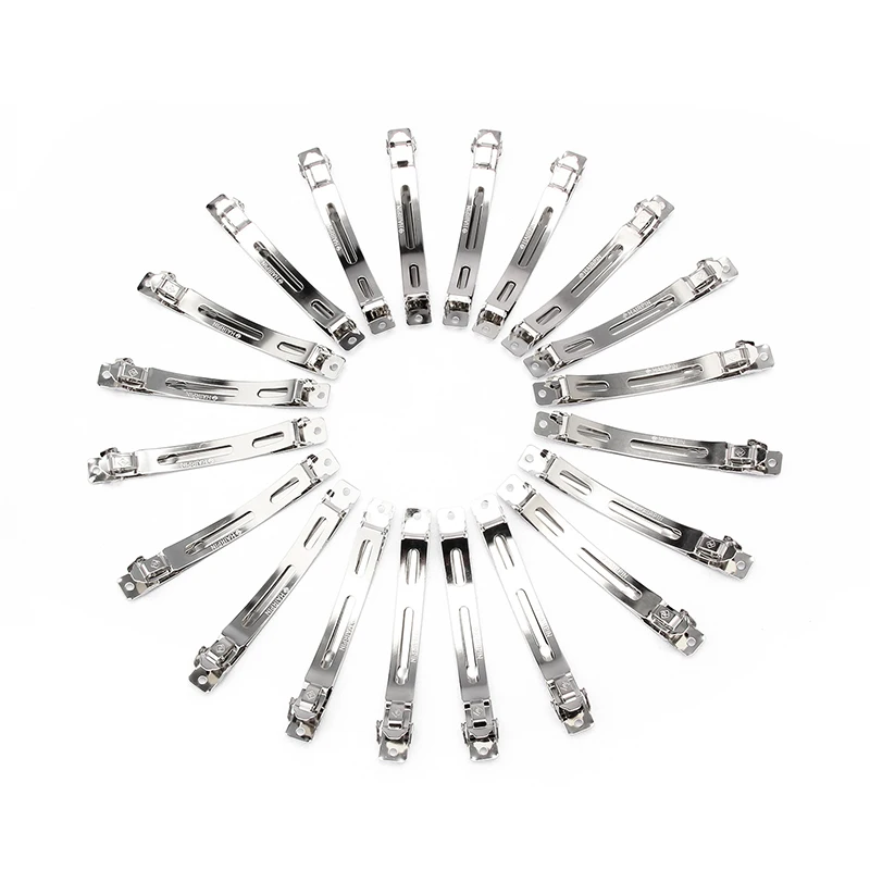 Amazon Hot Sale Hair Accessories High Quality Metal HAIR CLIP French Barrettes for DIY Hair Clips 112 X 12 MM
