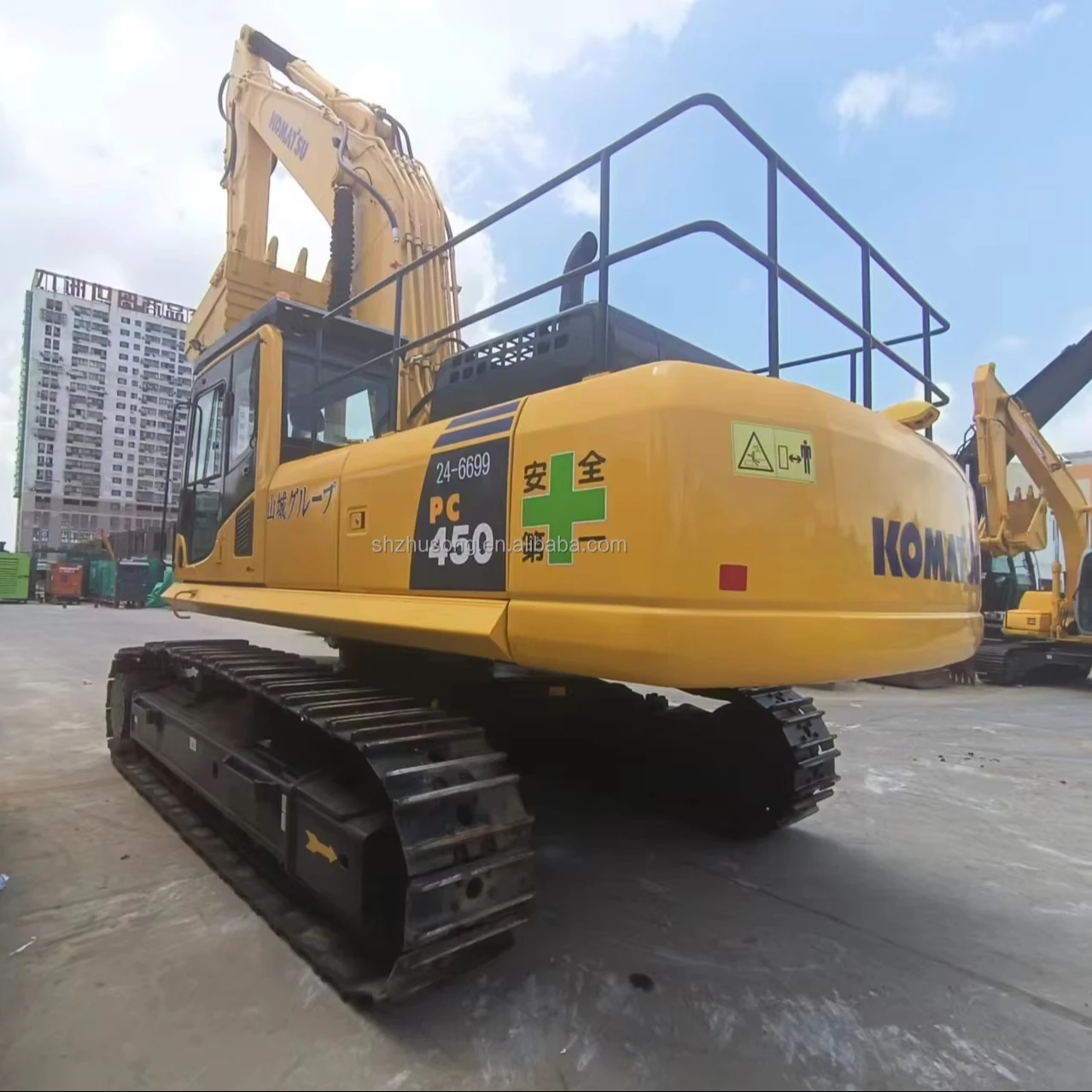 Экскаватор Komatsu PC450-8 Подержанный импортный японский экскаватор оригинальный гидравлический насос