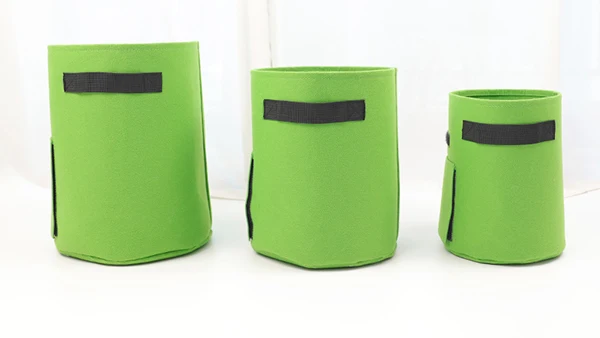 Free Samples 5 Pack 5 7 10 15 25 30 100 Gallon Felt Grow Bags 300G Thickened Felt Grow Pot with Handles