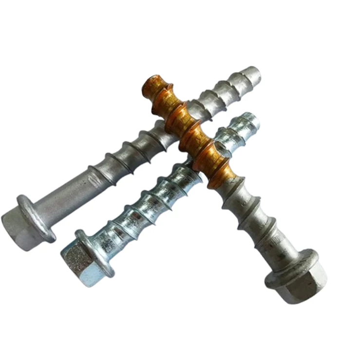 75mm 100mm 120mm 200mm Masonry Screw Bolt Masonry Screw Anchor Thunderbolt Concrete Screw Anchor