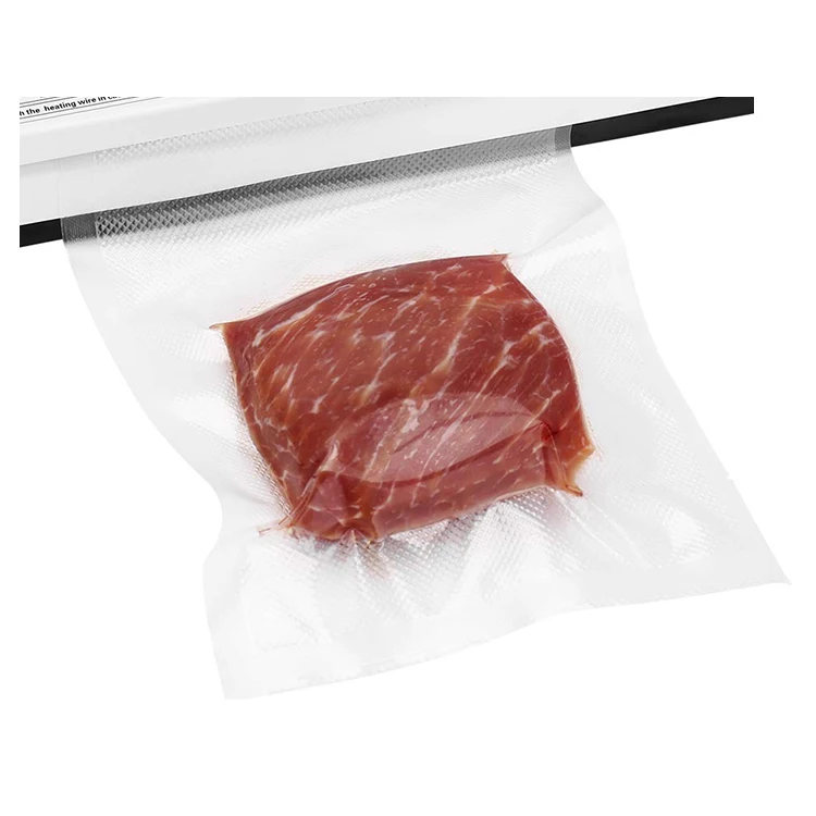 Factory Hot Sale Food Vacuum Bags PA PE Pre-cut Vacuum Sealer Bags Pouch For Meat Steak Fish Sausage Preservation