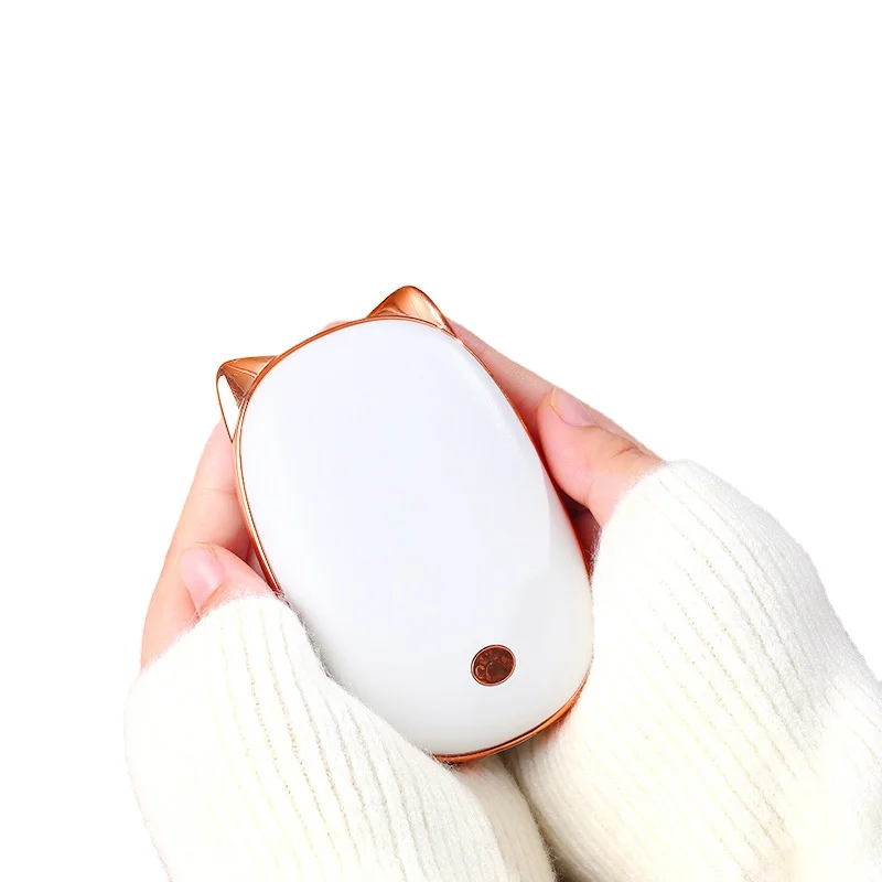 Best sale print logo smart charger outdoor 3000 mah graphene hand warmer power bank with gift box