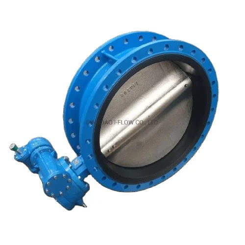 DN80 Stainless Steel Pneumatic Control Valve Stainless Steel Butterfly Valve With Hand Lever