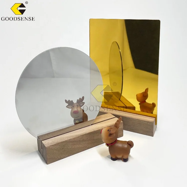 Goodsense Quartz Full Length 1220*2440mm Gray Acrylic 2 Way Mirror Sheet Manufacturer
