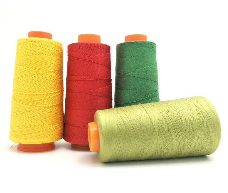 Weitian brand manufacturer high speed machine sewing thread colorful garment bulk 402 sewing thread