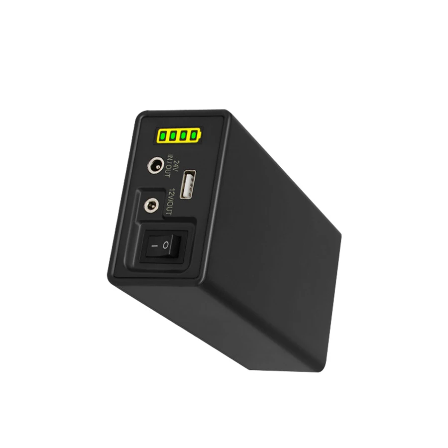 Factory Price Newest 44800Mah Uninterrupted Power Supply 24V 12V Mini Ups Lithium Battery For Wifi Router