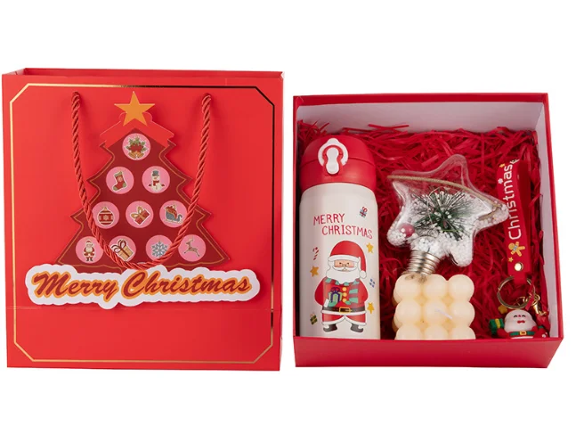 Hot Selling  Gift Box for Christmas Kids Women Friends Mom Cup Scarf Candles Tree Favorable Low Price with Decoration