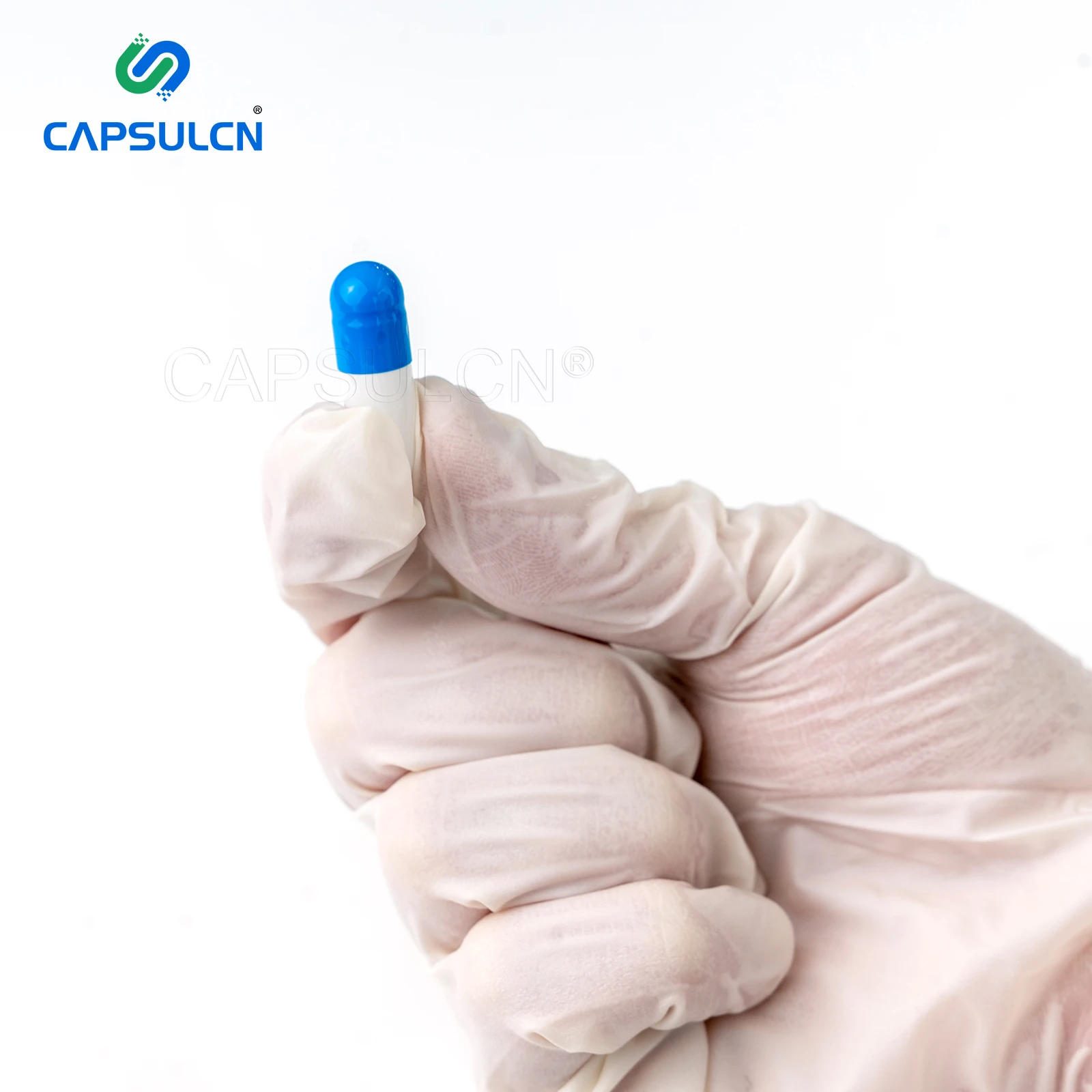 Sky Blue Ocean Blue White Empty Gelatin Capsules High Quality Bovine Bone Empty Gel Custom Size 000 00 0 1 2 3 4 5