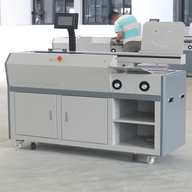 Factory  glue binding machine binding book machine perfect binding machine for A4notebook