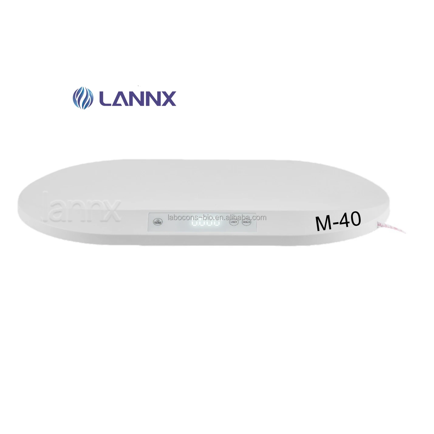LANNX M-40 High definition load cell Newborn Baby Pets Infant Scale Lcd Display weighing scale Electronic height weight scale