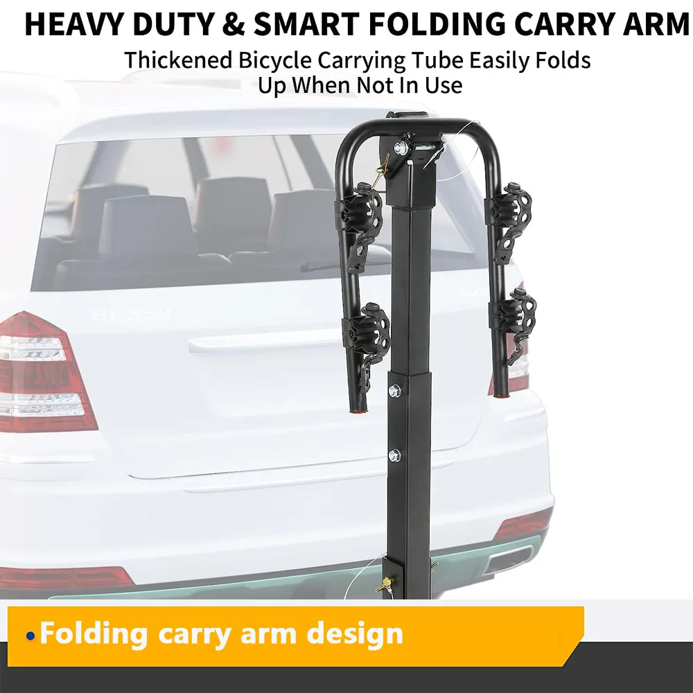 Newstar custom foldable adjustable auto vehicle car trunk rear tow hitch 2 3 4 bike carrier