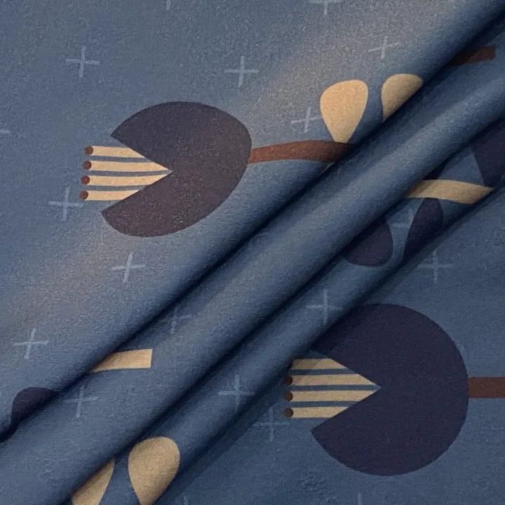 Colorful Custom Digital Printing Designs Velour Printed Brushed Knitted Polyester Rib Dralon Fabric Supplier