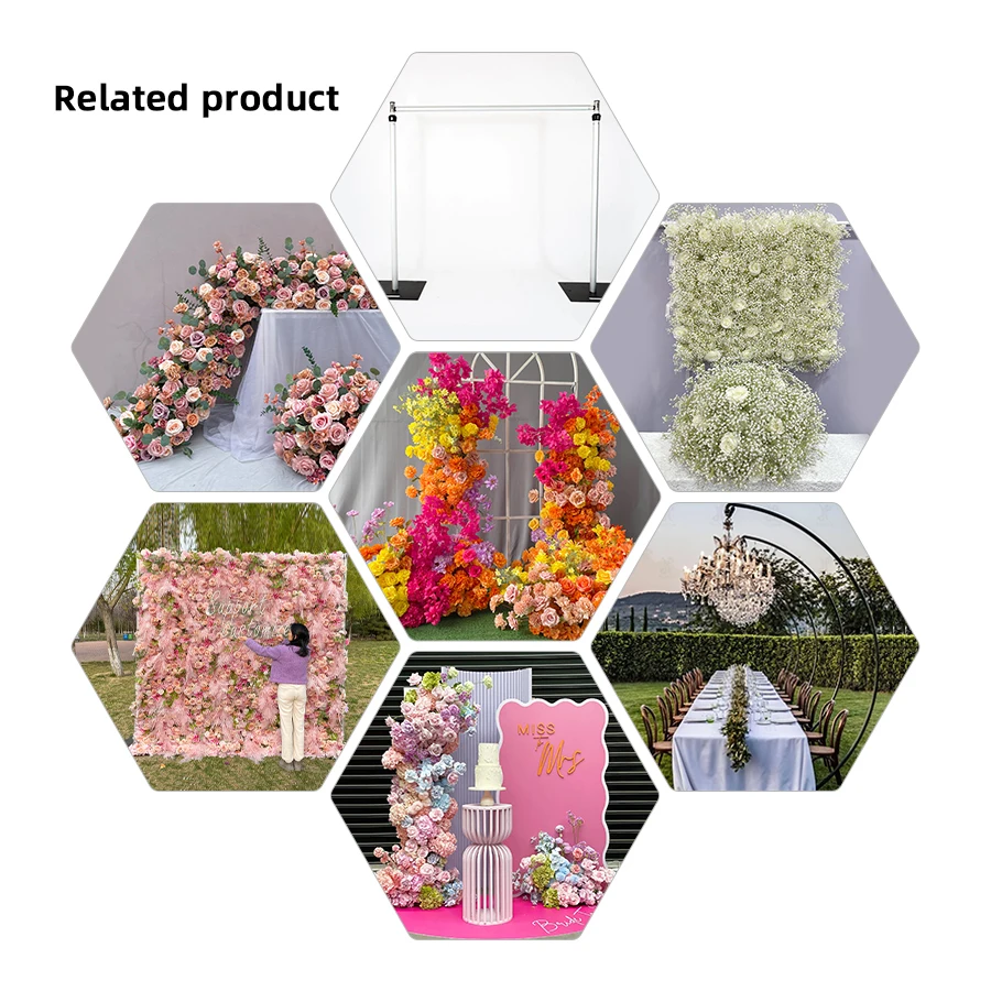 Promise Artificial Wedding Arch Decorated Flower Arch For Wedding Background Wedding Decoration