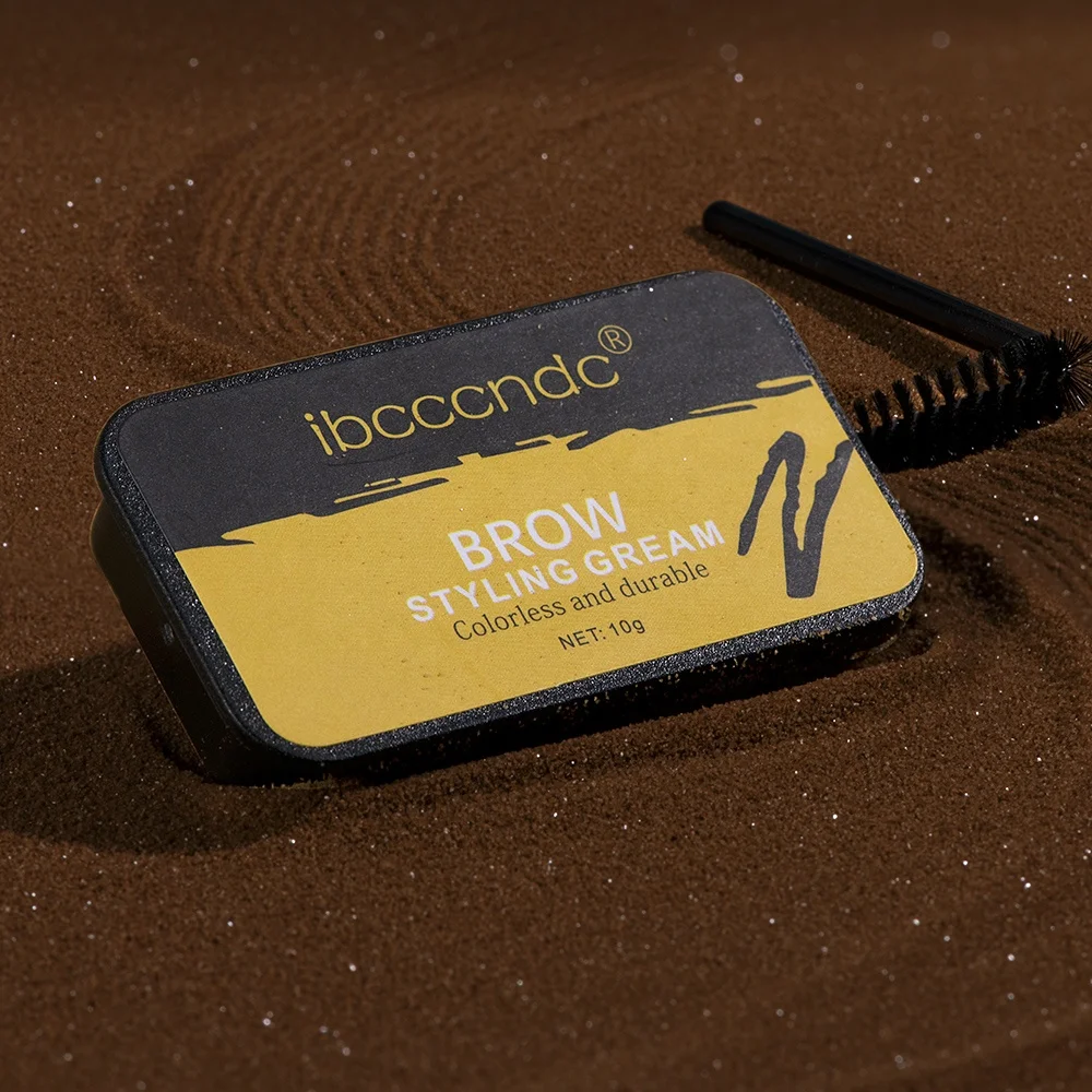 Hot Selling Private Label portable Vegan Clear Eyebrow Styling Gel Wax Eye Brow Soap