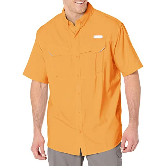 Factory Direct Sale Anti UV Quick Dry Columbia Fishing Mens Shirts Button Down