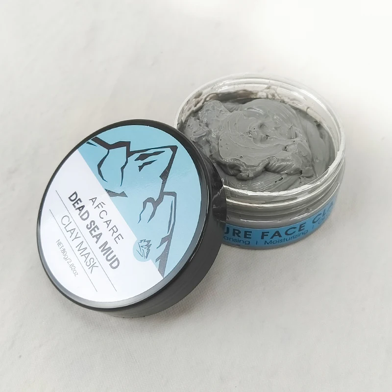 Mini Decorative Clay Masks Paraben-free Exfoliator & Smoothing and Kaolin & Aloe Vera Dead Sea Mud Peel Off Mask