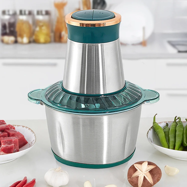 Home Kitchen Food Grinders Cheap Stainless Steel 3L Electric Meat Grinder Machine Multifunctional And Slicer