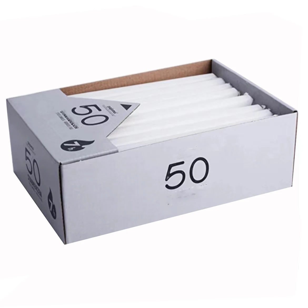 candle factory wholesale cheap wax white bright stick candle with 70% paraffin and 30% palm wax