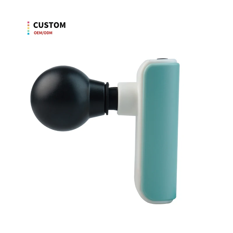 Manufacturers Cheap Portable Mini Massage gun Built in Li-battery Travel 5 gears Pocket Size Mini Massage gun