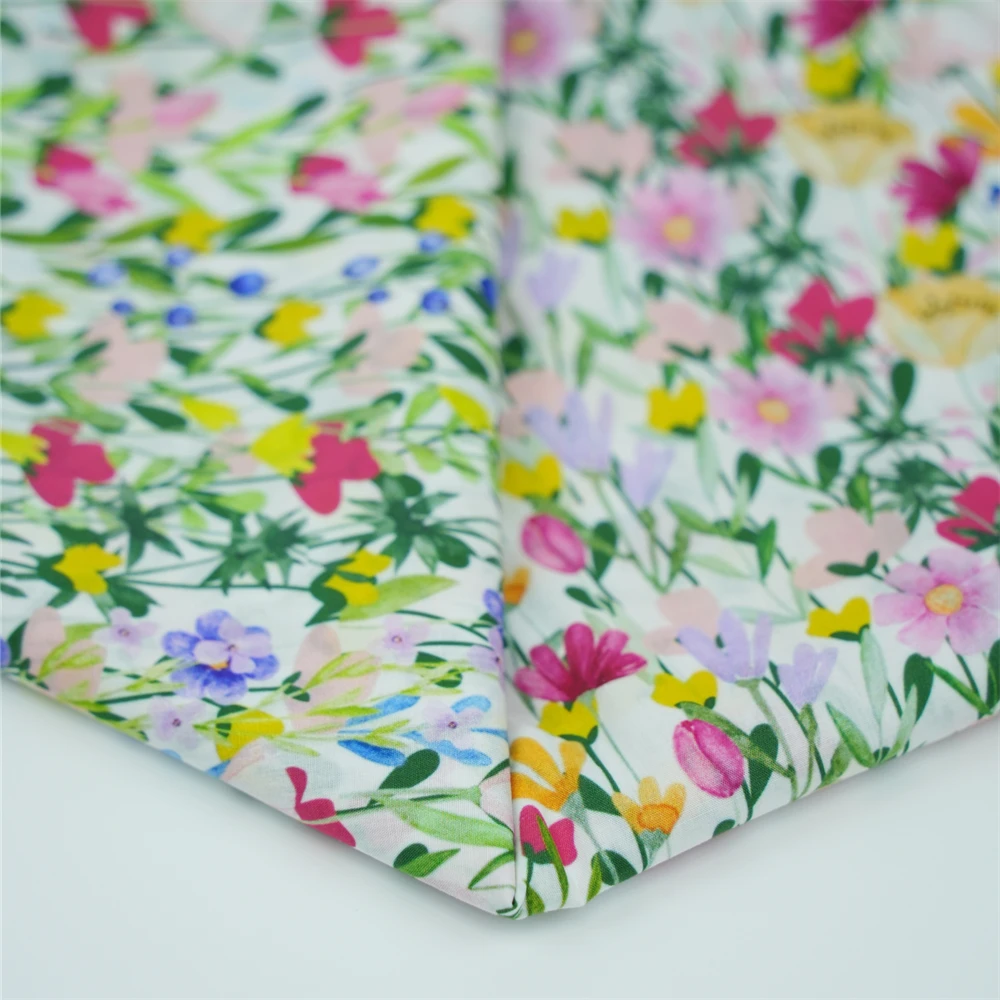 2024 new designs digital tana Printed liberty cotton 100% Cotton Fabric Prices lawn for liberty style dress