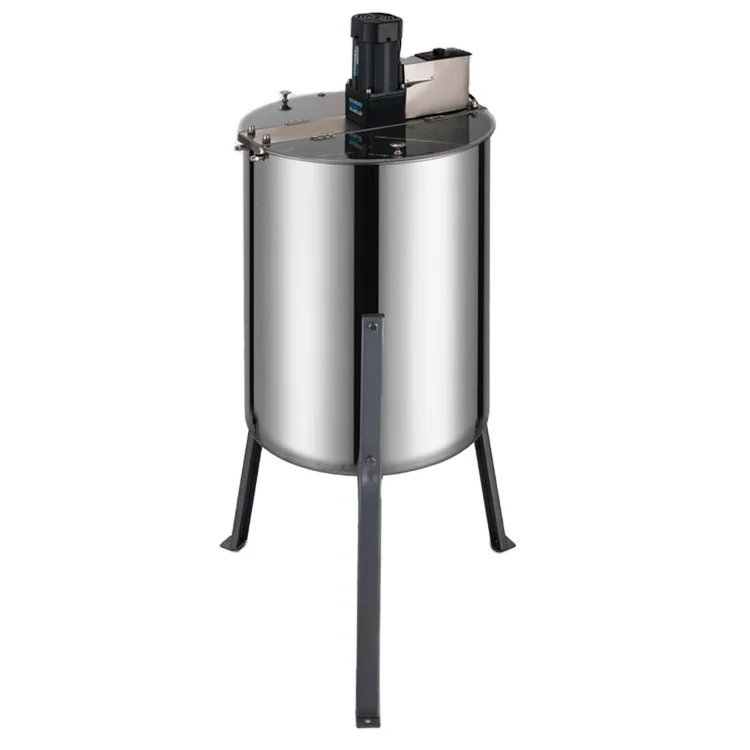 YUESHEN Hot Sell Electric Stainless Steel Honey Extractor With 4 Frames For Exporting Quality