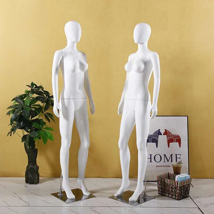 
Manikin Full Body Glossy Female Clothes Display Dummy Mannequin 