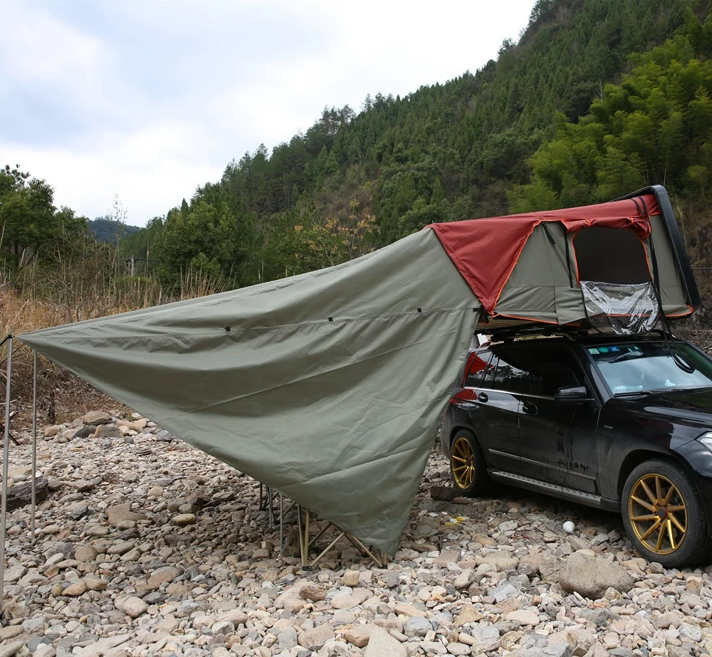 5 Person Large Family Camping Hard shell Rooftop Tent Waterproof For Sale