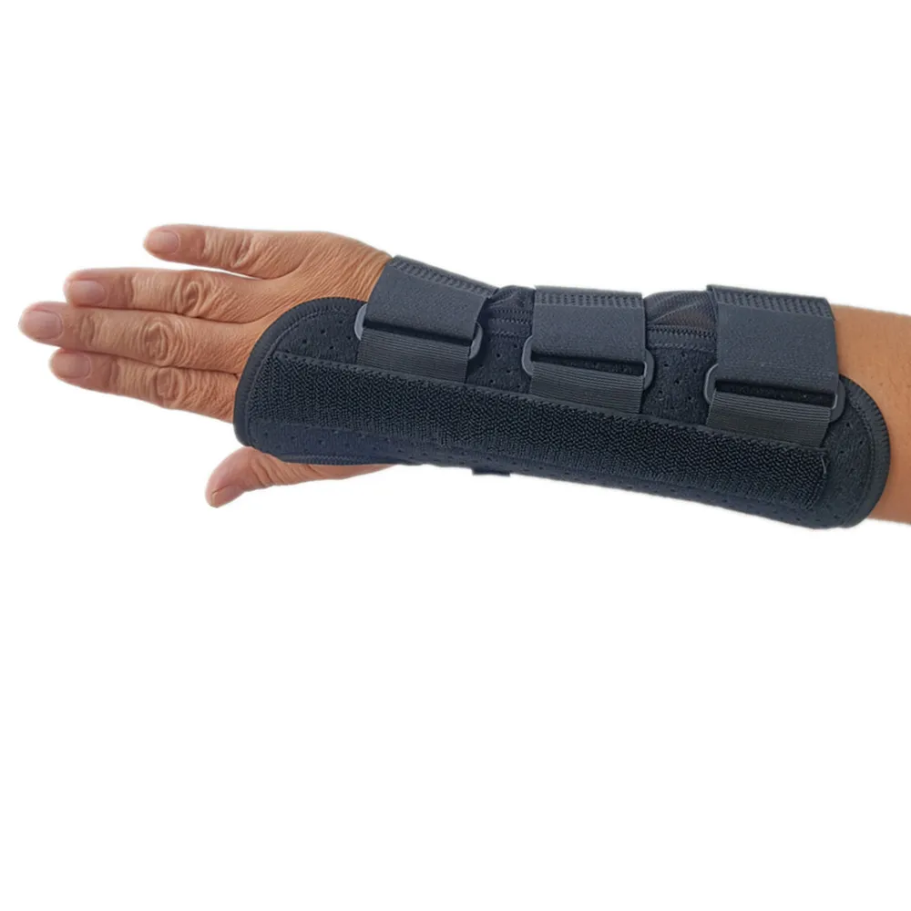 Custom Logo Wrist Protection Hand Palm Wristband Sprain Fixed Aluminum Bar Wrist guard Carpal Tunnel Wrist Brace Support