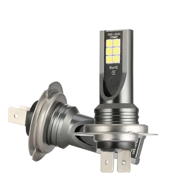 Car led  headlamp H7 3030 12SMD DC12-24V front fog lamp Modified LED bulb Led Fog Light Product