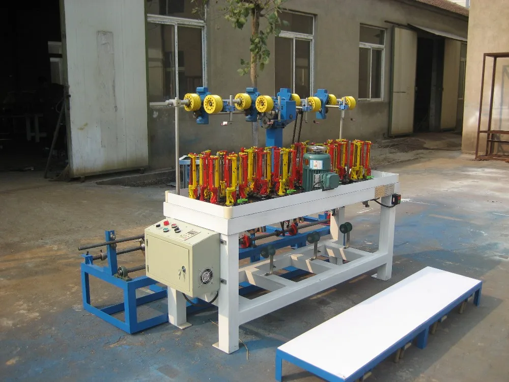 90-16*4 round rope braiding machine elastic rope elastic belt high speed  braiding machine