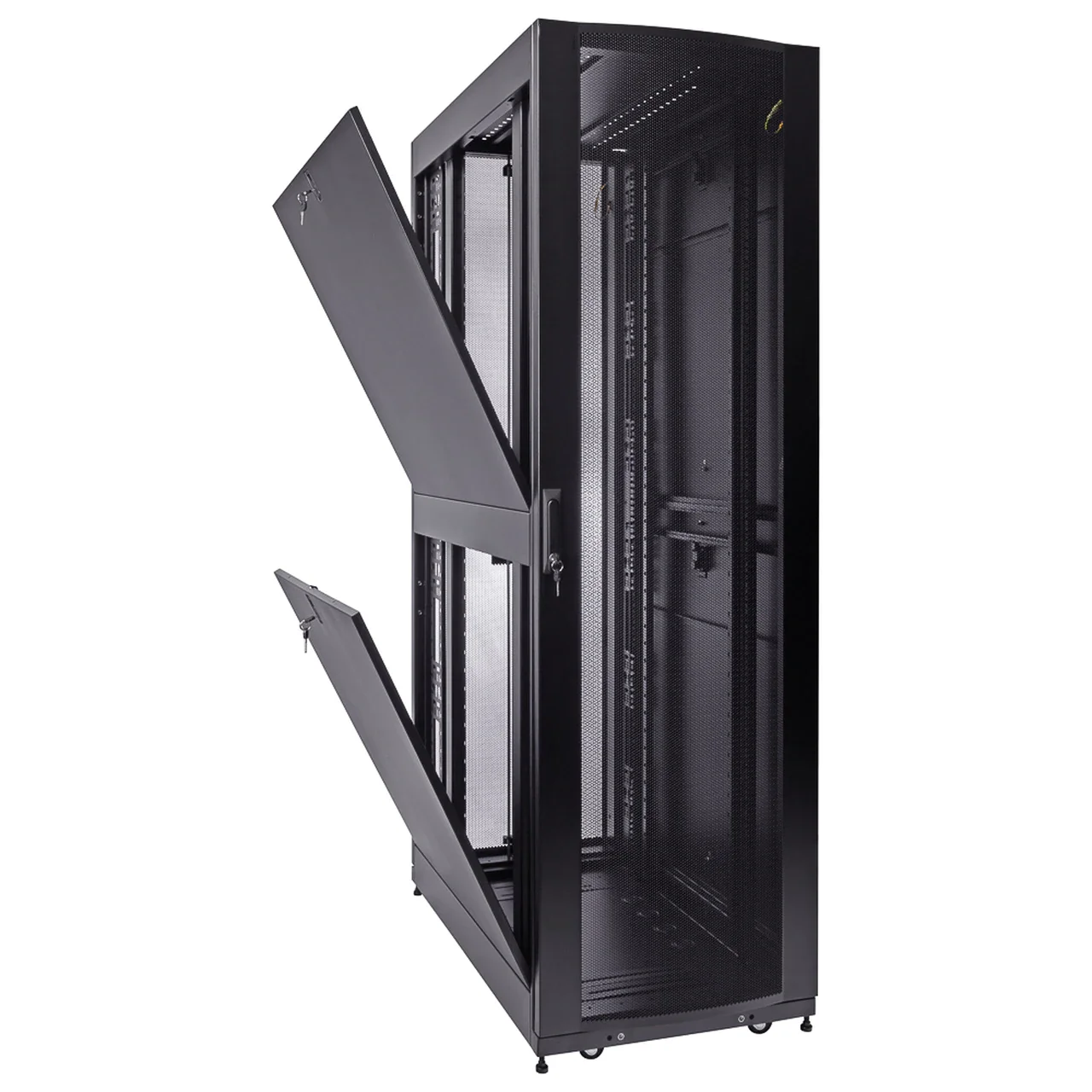 19' 42u 47u Specialized indoor and outdoor server rack for networking